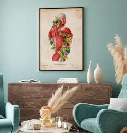 Anatomie der Muskeln - Floral- Vintage | Codex Anatomicus Sale
