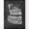 Anatomie der Zähne und Kiefer - Chalkboard | Codex Anatomicus Fashion
