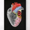 Anatomisches Herz mit Blumen | Codex Anatomicus Sale
