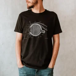 Auge Unisex T-Shirt - Chalkboard | Codex Anatomicus Clearance