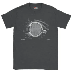 Auge Unisex T-Shirt - Chalkboard | Codex Anatomicus Clearance