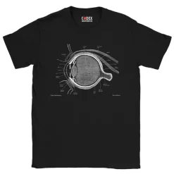 Auge Unisex T-Shirt - Chalkboard | Codex Anatomicus Clearance