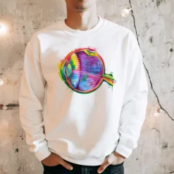 Augen Unisex Sweatshirt - Aquarell | Codex Anatomicus New