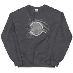Augen Unisex Sweatshirt - Chalkboard | Codex Anatomicus Best