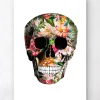 Blumenschädel - Weiß | Codex Anatomicus New