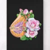 Brust Anatomie - Floral - Schwarz | Codex Anatomicus Best