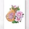 Brust Anatomie - Floral - Weiß | Codex Anatomicus Clearance