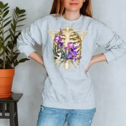 Brustkorb I Unisex Sweatshirt - Floral | Codex Anatomicus New