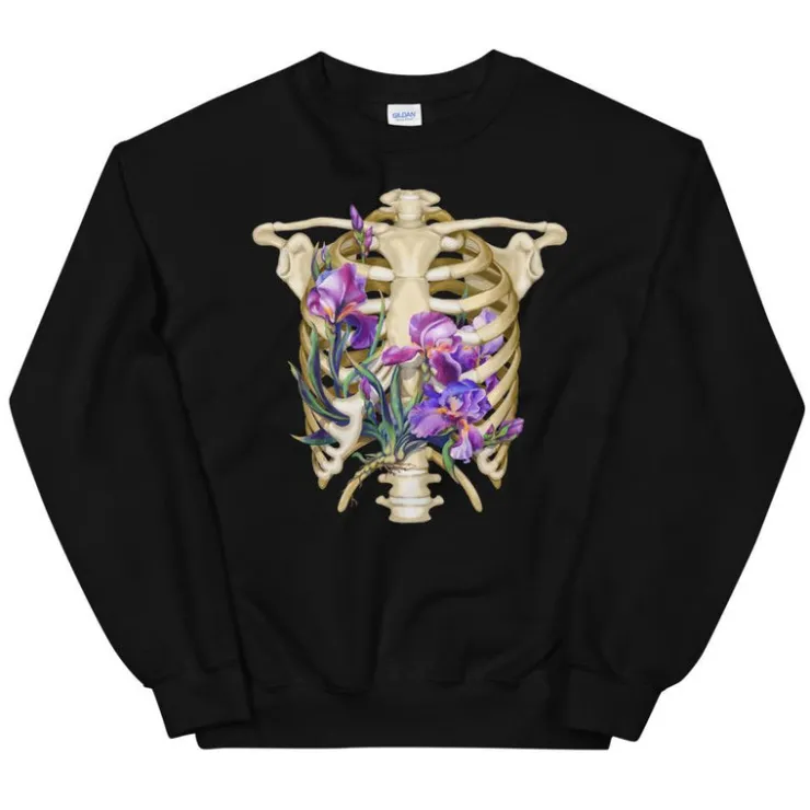 Brustkorb I Unisex Sweatshirt - Floral | Codex Anatomicus New