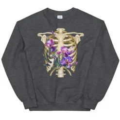 Brustkorb I Unisex Sweatshirt - Floral | Codex Anatomicus New