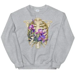Brustkorb I Unisex Sweatshirt - Floral | Codex Anatomicus New