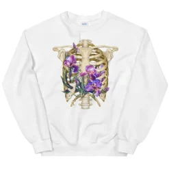 Brustkorb I Unisex Sweatshirt - Floral | Codex Anatomicus New