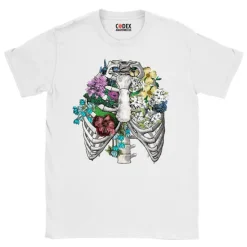 Brustkorb II Unisex T-Shirt - Floral | Codex Anatomicus Hot