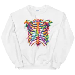 Brustkorb Unisex Sweatshirt - Aquarell | Codex Anatomicus Outlet