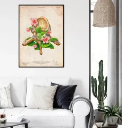 Brustwirbel Anatomie - Floral - Vintage | Codex Anatomicus Outlet