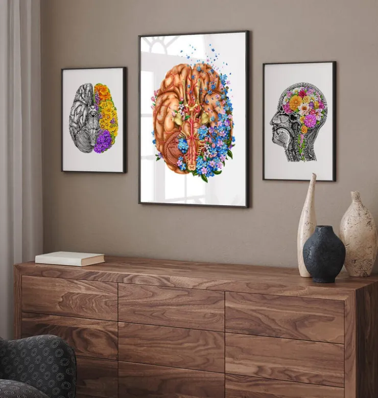 Demenz - Floral - Weiß | Codex Anatomicus Outlet