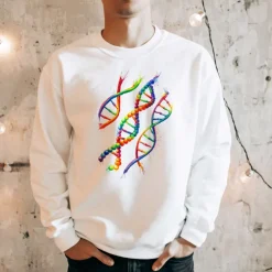 DNA Unisex Sweatshirt - Aquarell | Codex Anatomicus Discount