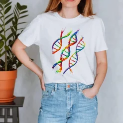DNA Unisex T-Shirt - Aquarell | Codex Anatomicus Outlet