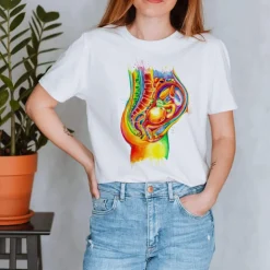 Fetus Unisex T-Shirt - Aquarell | Codex Anatomicus Fashion