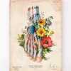 Fuß Anatomie - Floral - Vintage | Codex Anatomicus Best