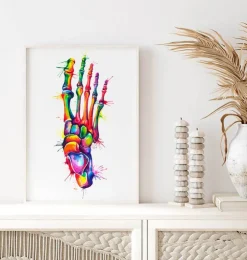 Fuß Anatomie - Aquarell | Codex Anatomicus Sale