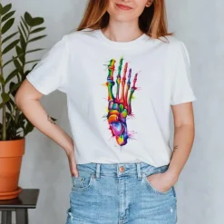 Fuß Unisex T-Shirt - Aquarell | Codex Anatomicus Sale
