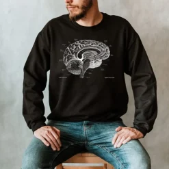Gehirn I Unisex Sweatshirt - Chalkboard | Codex Anatomicus Discount