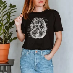 Gehirn II Unisex T-Shirt - Chalkboard | Codex Anatomicus Best