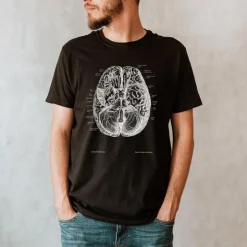 Gehirn II Unisex T-Shirt - Chalkboard | Codex Anatomicus Best
