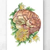 Gehirn mit Blumen | Codex Anatomicus Sale