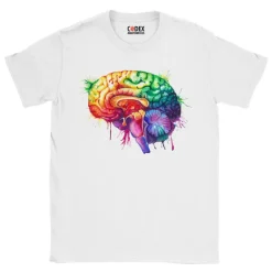 Gehirn Unisex T-Shirt - Aquarell | Codex Anatomicus Hot