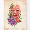 Gesichtsmuskeln Anatomie II - Floral - Vintage | Codex Anatomicus Outlet