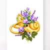 Gleichgewichtsorgan - Floral - Weiß | Codex Anatomicus Discount