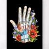 Hand Anatomie Kunst - Schwarz | Codex Anatomicus New