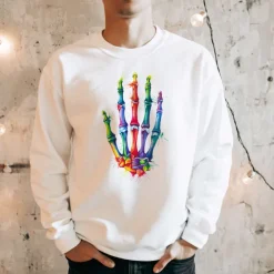 Hand Unisex Sweatshirt - Aquarell | Codex Anatomicus Outlet