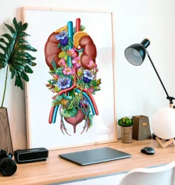 Harnsystem - Floral - Weiß | Codex Anatomicus New