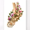 Knöchelbruch - Floral - Weiß | Codex Anatomicus New