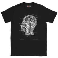 Kopfteil Unisex T-Shirt - Chalkboard | Codex Anatomicus Sale