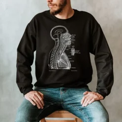 Leiter Abschnitt II Unisex Sweatshirt - Chalkboard | Codex Anatomicus New