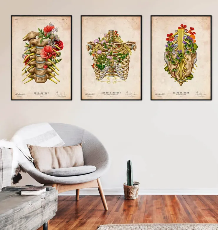 Lenden-Kreuz-Geflecht - Floral - Vintage | Codex Anatomicus Fashion