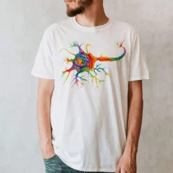 Neuron Unisex T-Shirt - Aquarell | Codex Anatomicus New