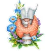 Schilddrüsen Anatomie Aufkleber - Blumen | Codex Anatomicus Discount
