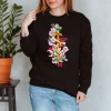Äskulapstab Unisex Sweatshirt - Floral | Codex Anatomicus New