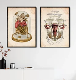 Steampunk-Gebärmutter | Codex Anatomicus Hot