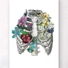 Thorax mit Blumen | Codex Anatomicus Clearance