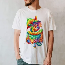 Verdauungssystem T-Shirt - Aquarell | Codex Anatomicus Discount