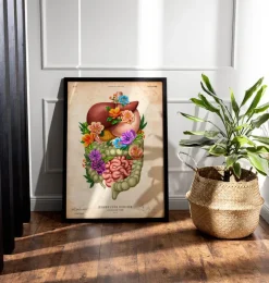 Verdauungstrakt - Floral - Vintage | Codex Anatomicus Hot