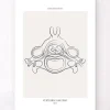 Wirbel Anatomie II - Line-Art | Codex Anatomicus Fashion