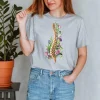 Wirbelsäule Unisex T-Shirt - Floral | Codex Anatomicus New