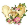 Wirbelsäulen Anatomie Aufkleber - Floral | Codex Anatomicus Discount